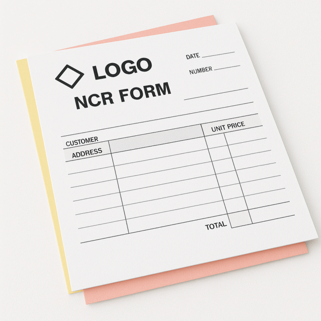3-part NCR Form Apex Workwear