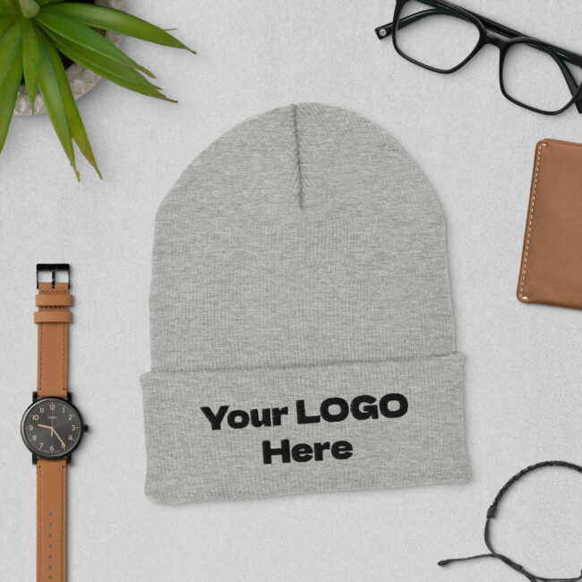 Unisex Cuffed Beanie | Yupoong 1501KC | Custom Embroidery - Image 3