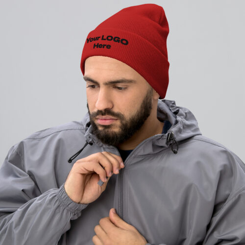 Unisex Cuffed Beanie | Yupoong 1501KC | Custom Embroidery
