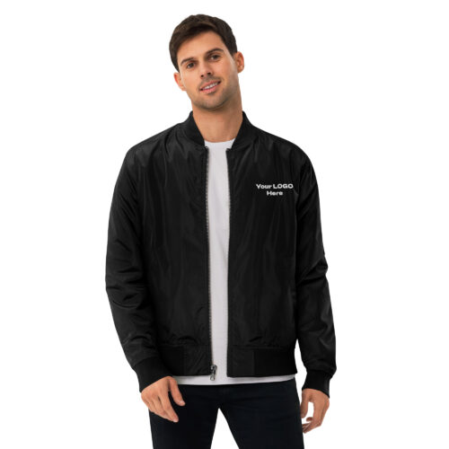 Premium unisex recycled bomber jacket | Custom Embroidery