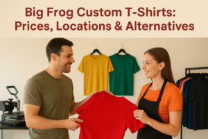 Big Frog Custom T-Shirts: Prices, Locations & Alternatives
