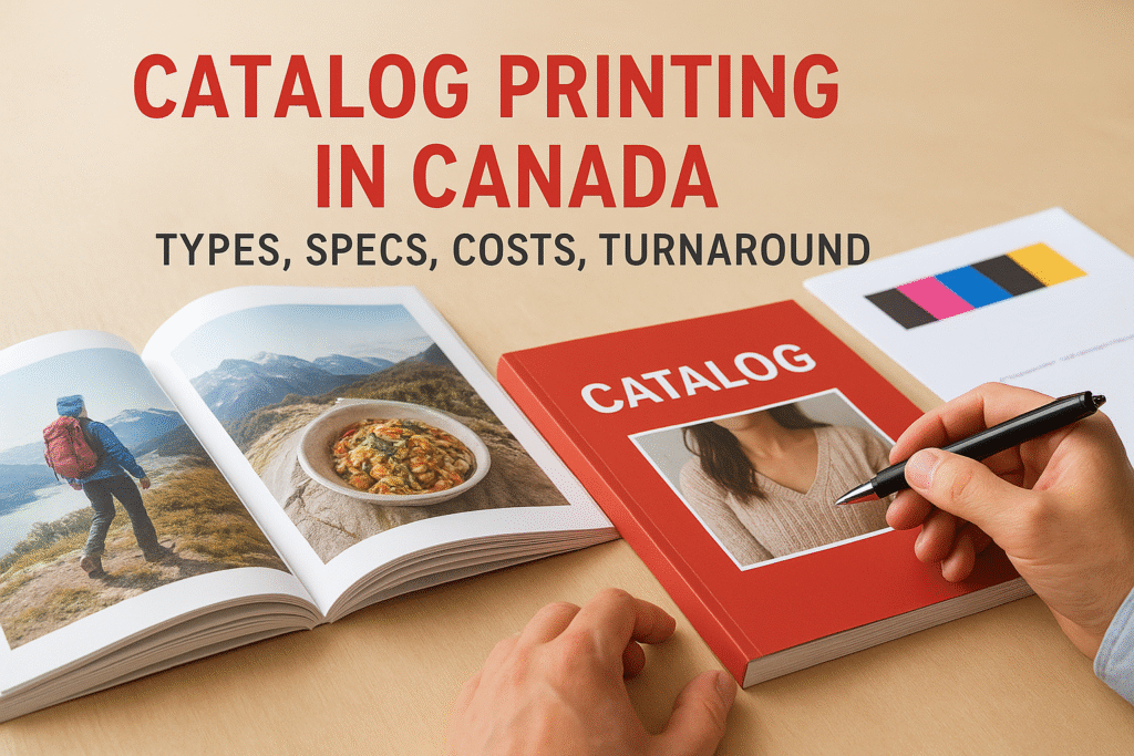 Catalog Printing In Canada: Types, Specs, Costs, Turnaround