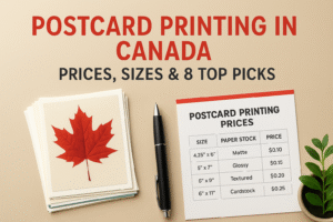 Postcard Printing in Canada: Prices, Sizes & 8 Top Picks