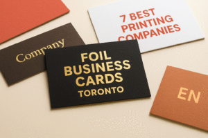 Foil Business Cards Toronto: 7 Best Printing Companies