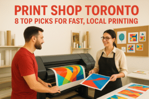 Print Shop Toronto: 8 Top Picks for Fast, Local Printing
