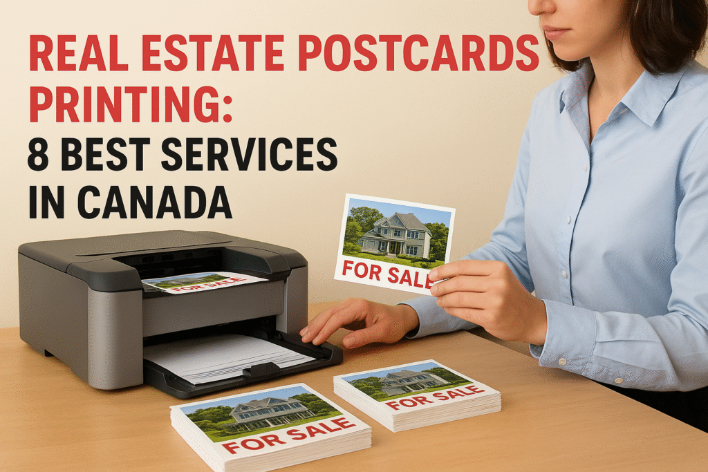 Real Estate Postcards Printing: 8 Best Services in Canada