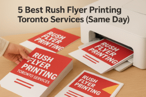 5 Best Rush Flyer Printing Toronto Services (Same Day)