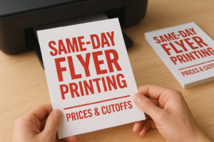 Top 8 Same-Day Flyer Printing in Canada: Prices & Cutoffs