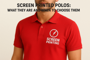 Screen Printed Polos: What They Are And When To Choose Them