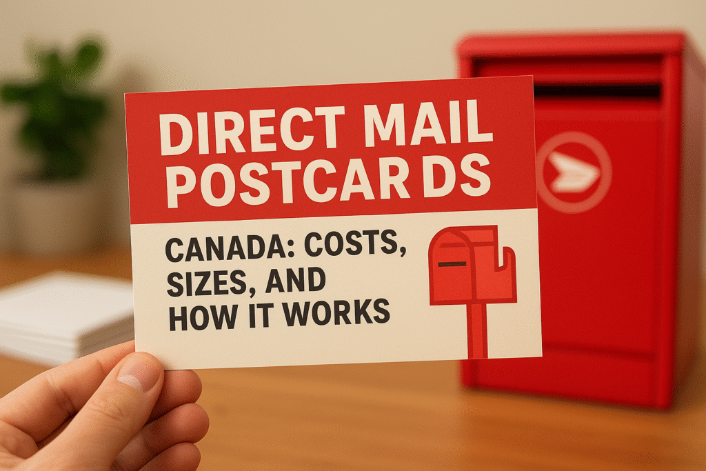 Direct Mail Postcards Canada: Costs, Sizes, And How It Works
