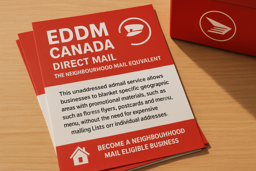 EDDM Canada Direct Mail: The Neighbourhood Mail Equivalent