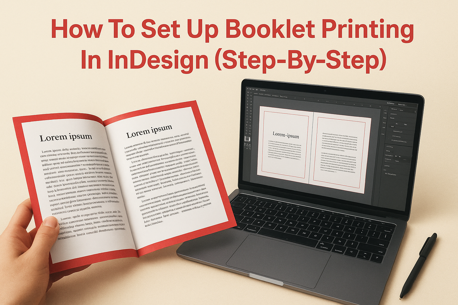Indesign Booklet How To Set Up Booklet Printing In InDesign (Step-By-Step) - Apex Workwear