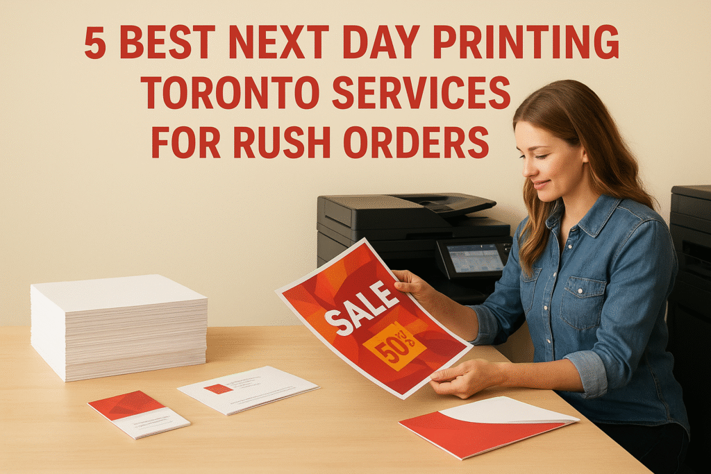5 Best Next Day Printing Toronto Services For Rush Orders