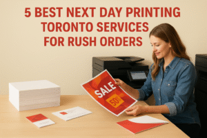 5 Best Next Day Printing Toronto Services For Rush Orders