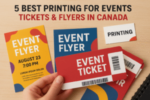 5 Best Printing For Events: Tickets & Flyers In Canada