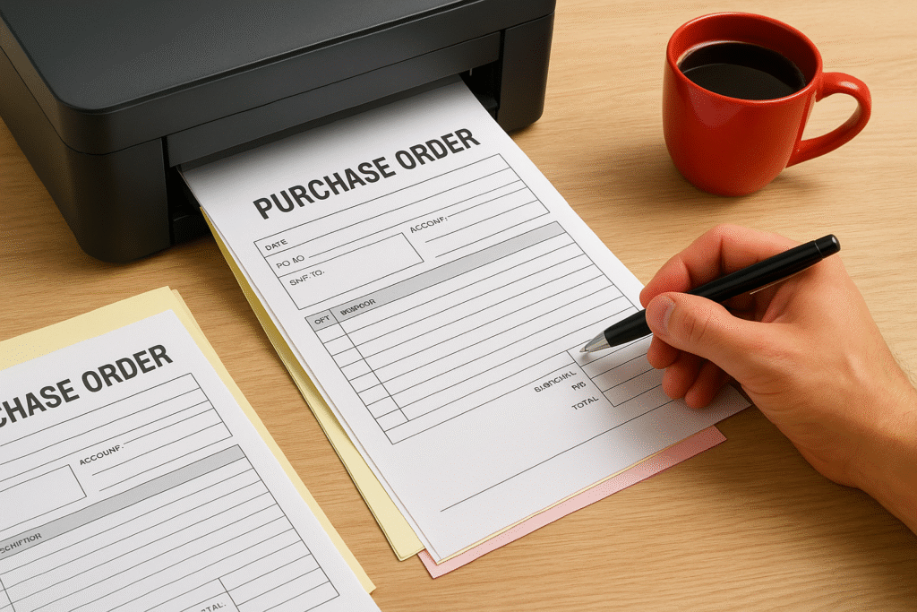 Purchase Order Forms Printing: 5 Fast Canadian Options