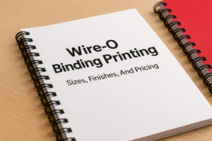Wire-O Binding Printing: Sizes, Finishes, And Pricing