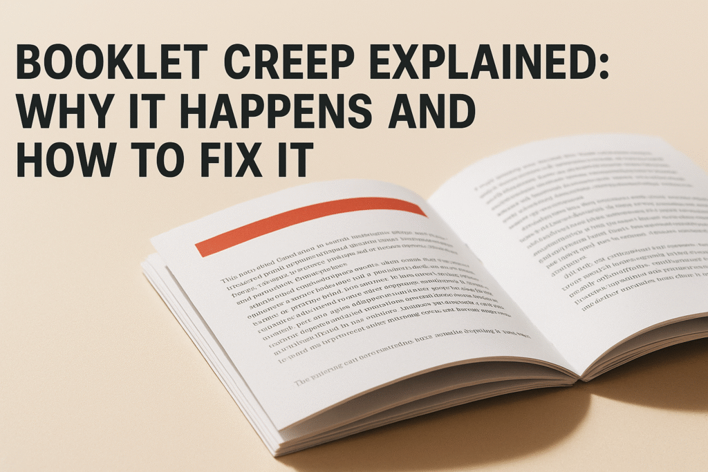 Booklet Creep Explained: Why It Happens And How To Fix It