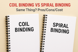 Coil Binding Vs Spiral Binding: Same Thing? Pros/Cons/Cost