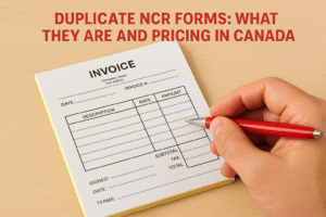 Duplicate NCR Forms: What They Are And Pricing In Canada