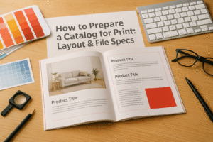 How to Prepare a Catalog for Print: Layout & File Specs