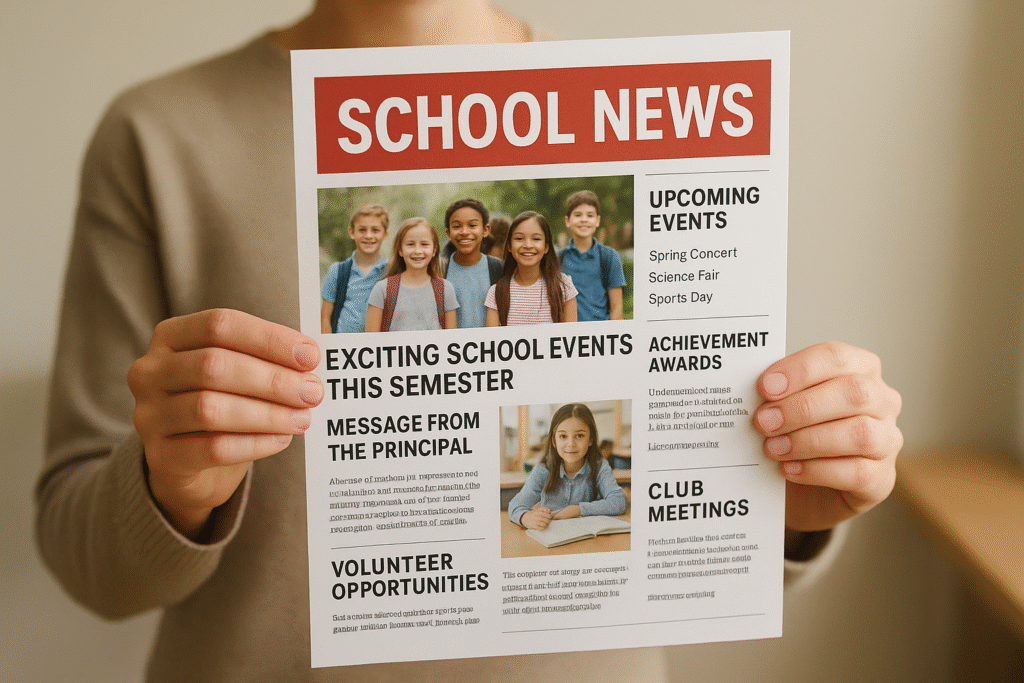Printing For Schools: Booklets And Newsletters Made Easy