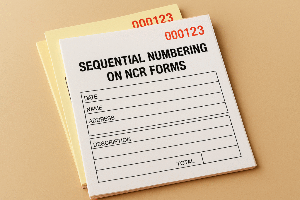 Sequential Numbering On NCR Forms: What It Is, Why It's Used