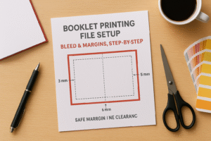 Booklet Printing File Setup: Bleed & Margins, Step-By-Step