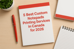 5 Best Custom Notepads Printing Services in Canada for 2026