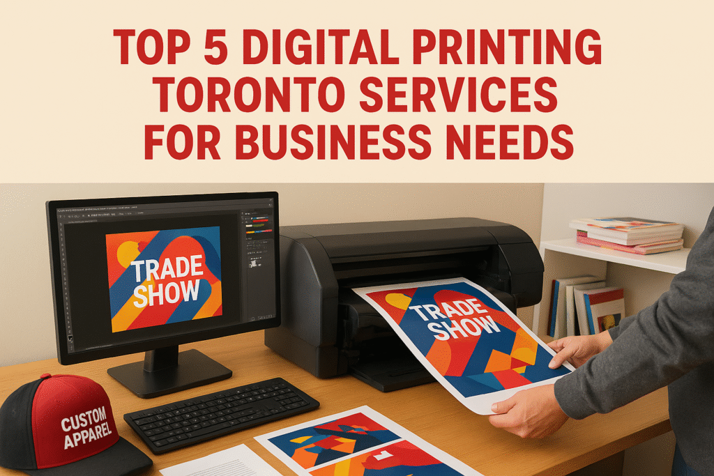 Top 5 Digital Printing Toronto Services for Business Needs