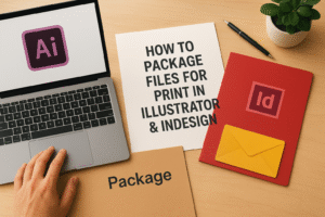 How To Package Files For Print In Illustrator & InDesign