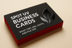 Spot UV Business Cards: What They Are, Costs, And File Tips