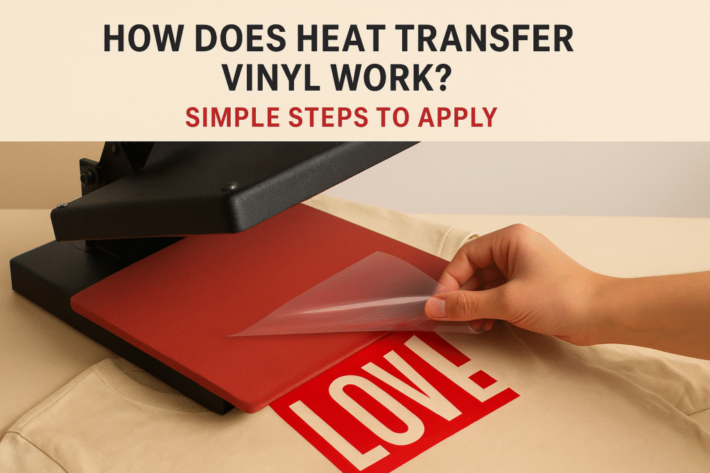 How Does Heat Transfer Vinyl Work? Simple Steps To Apply