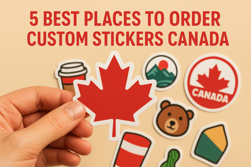 5 Best Places To Order Custom Stickers Canada