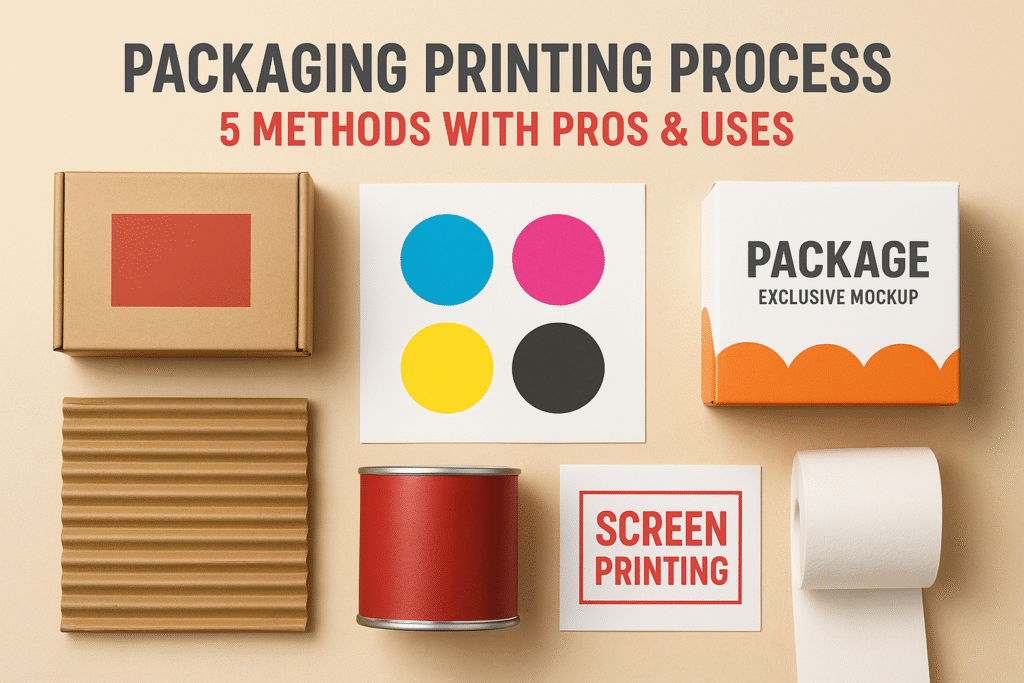 Packaging Printing Process: 5 Methods With Pros & Uses
