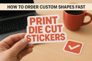 Print Die Cut Stickers: How To Order Custom Shapes Fast