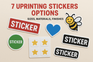 7 UPrinting Stickers Options: Sizes, Materials, Finishes