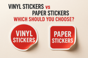 Vinyl Stickers vs Paper Stickers: Which Should You Choose?