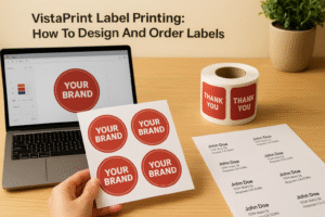 VistaPrint Label Printing: How To Design And Order Labels