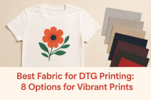 Best Fabric for DTG Printing: 8 Options for Vibrant Prints