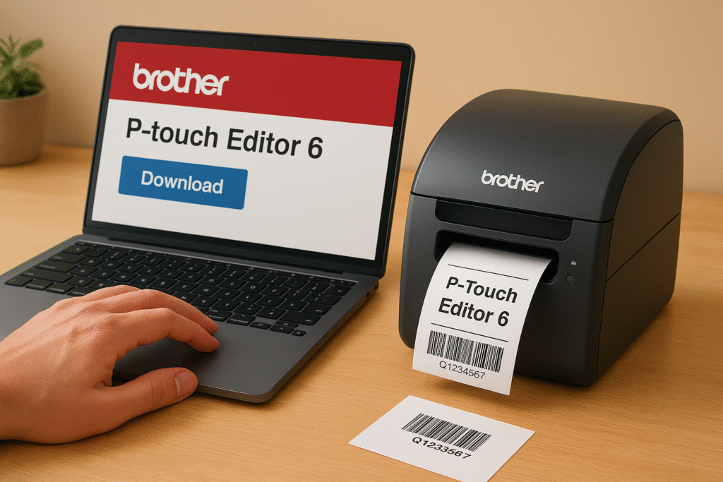 Brother Label Printer Software: Install P-touch Editor 6