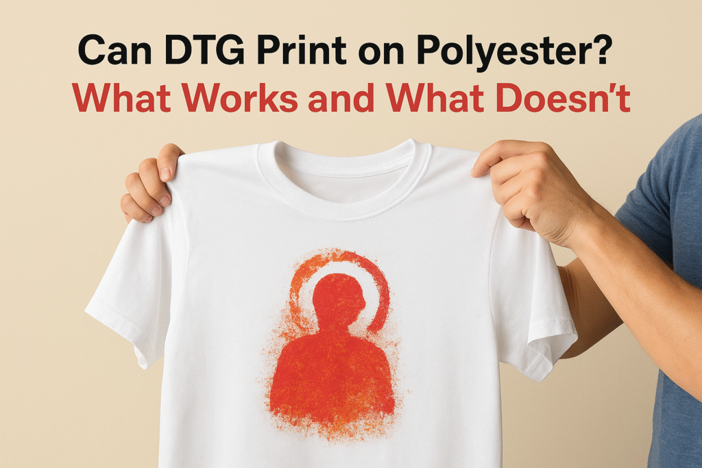 Can DTG Print on Polyester? What Works and What Doesn’t
