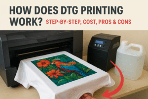 How Does DTG Printing Work? Step-By-Step, Cost, Pros & Cons