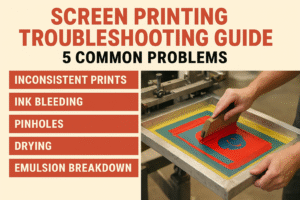 Screen Printing Troubleshooting Guide: 5 Common Problems