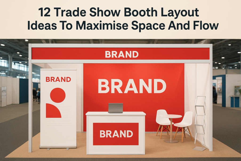 12 Trade Show Booth Layout Ideas To Maximise Space And Flow