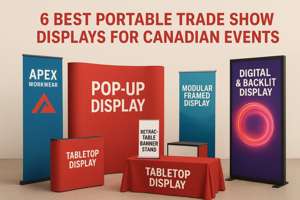 6 Best Portable Trade Show Displays for Canadian Events