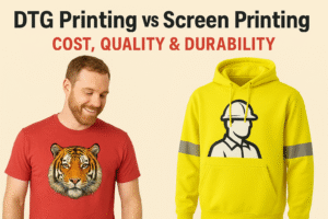 DTG Printing vs Screen Printing: Cost, Quality & Durability