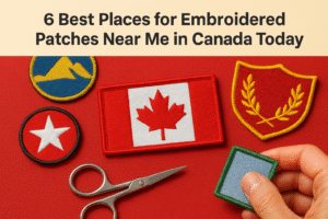 6 Best Places for Embroidered Patches Near Me in Canada Today