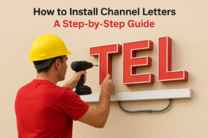How to Install Channel Letters: A Step-by-Step Guide