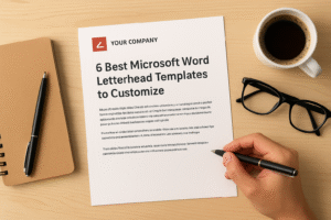 6 Best Microsoft Word Letterhead Templates to Customize